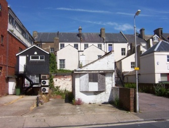 what remains now of the original Dispensary in Liverpool Road